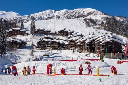 De superbes petites stations de ski : Valmorel, France