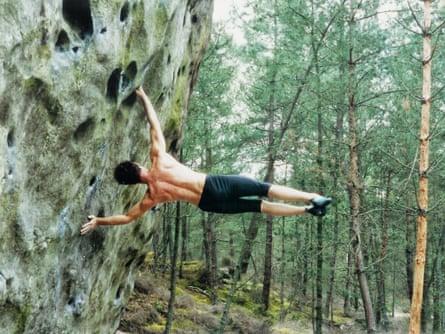 Top rocks : escalade de bloc à Fontainebleau, France